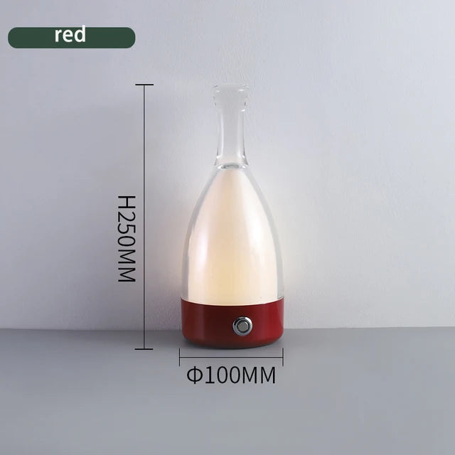 Bottle Glow - Barflasche Tischlampe