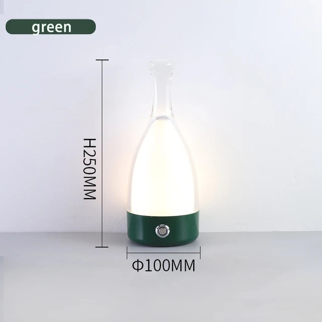 Bottle Glow - Barflasche Tischlampe