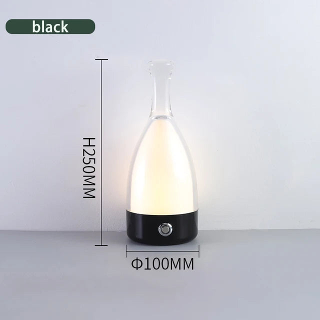 Bottle Glow - Barflasche Tischlampe