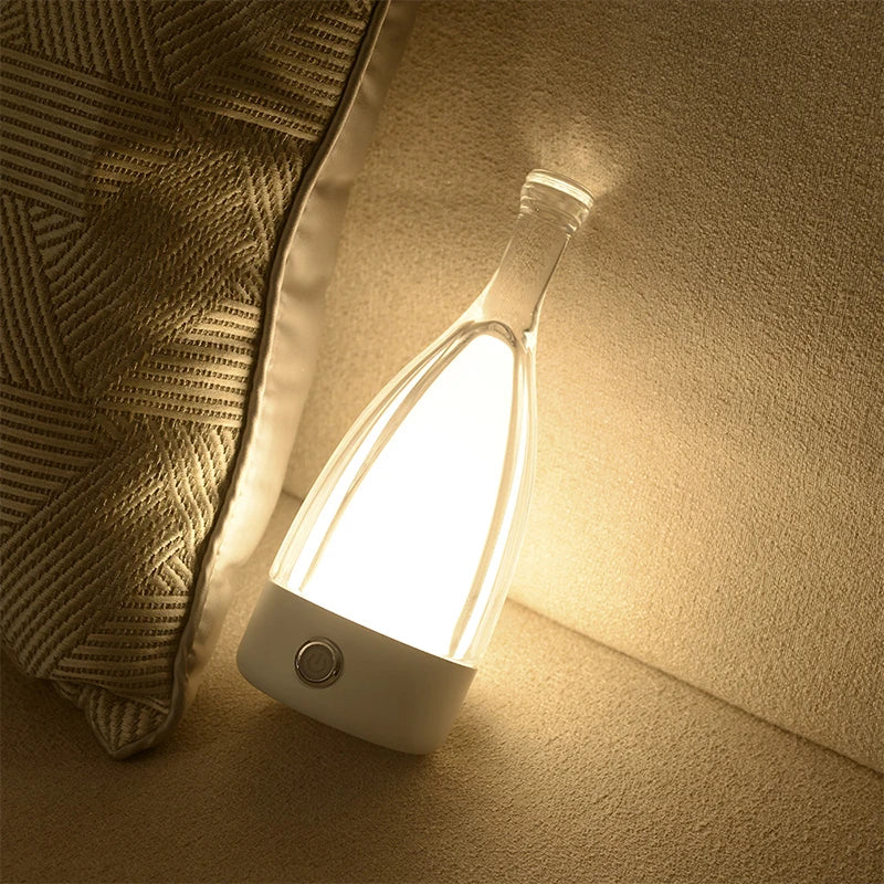 Bottle Glow - Barflasche Tischlampe