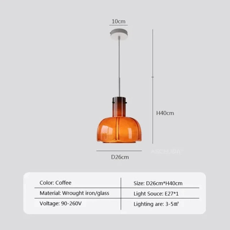 MedievalSimplicity - Pendelleuchte aus Glas