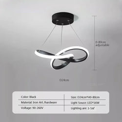 NordicBloom - Nordische LED-Deckenleuchte