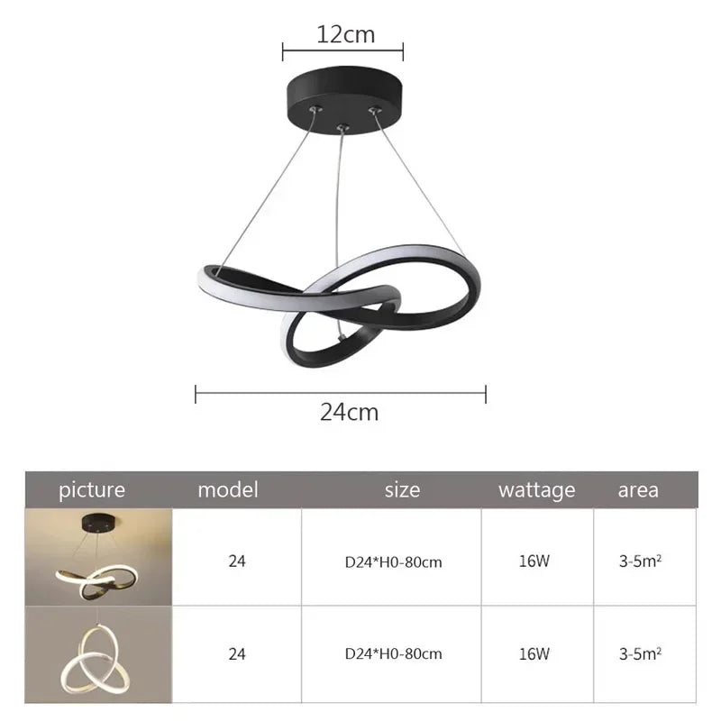 NordicBloom - Nordische LED-Deckenleuchte