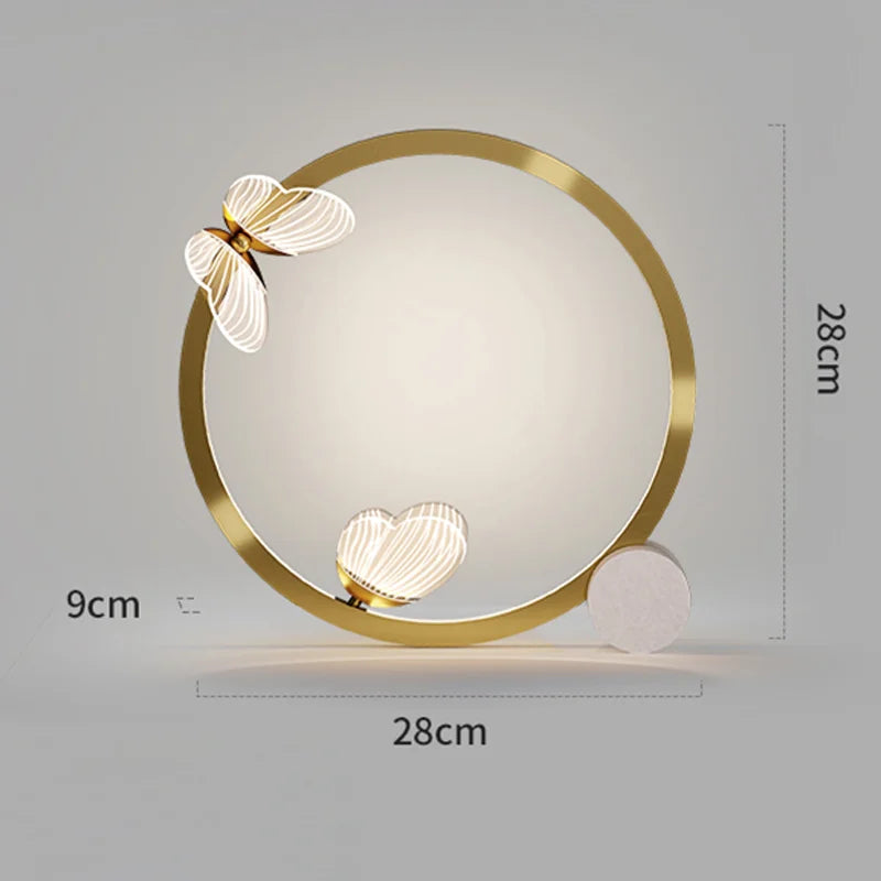 ButterflyGlow - Nordic Led Butterfly Tischlampe