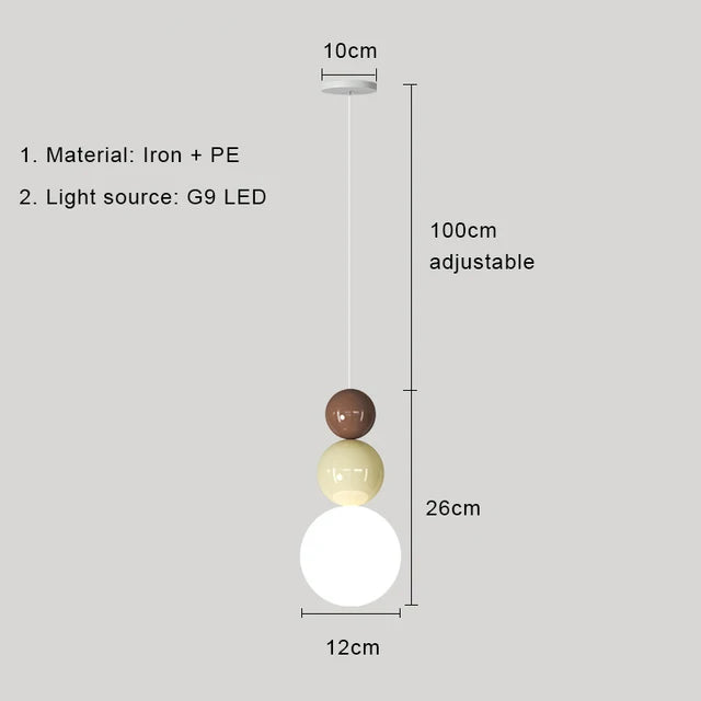 IvoryGlow - Lampe im Creme Stil