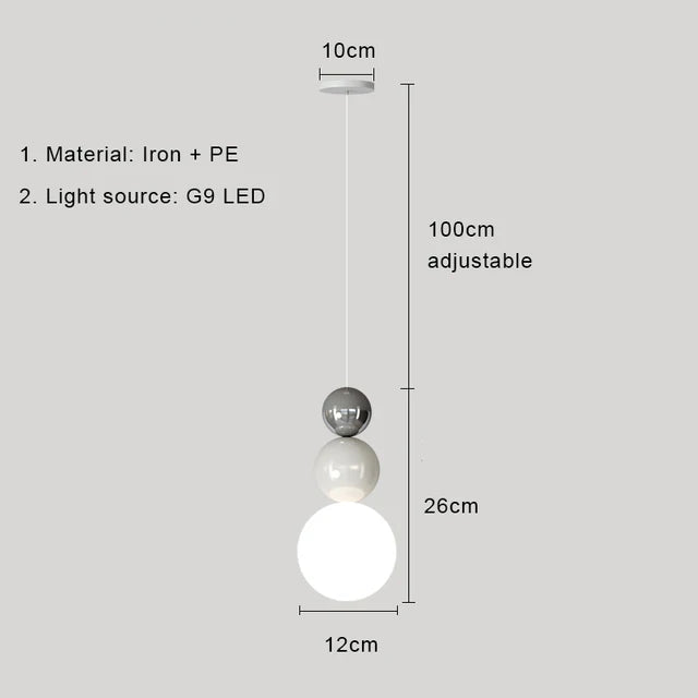 IvoryGlow - Lampe im Creme Stil