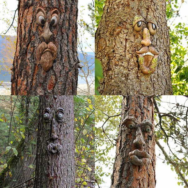 LeafyLurker - Lustiger alter Mann Garten Skulptur