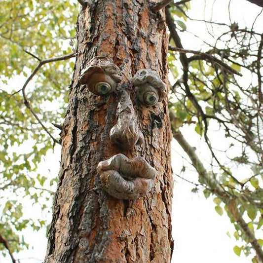 LeafyLurker - Lustiger alter Mann Garten Skulptur