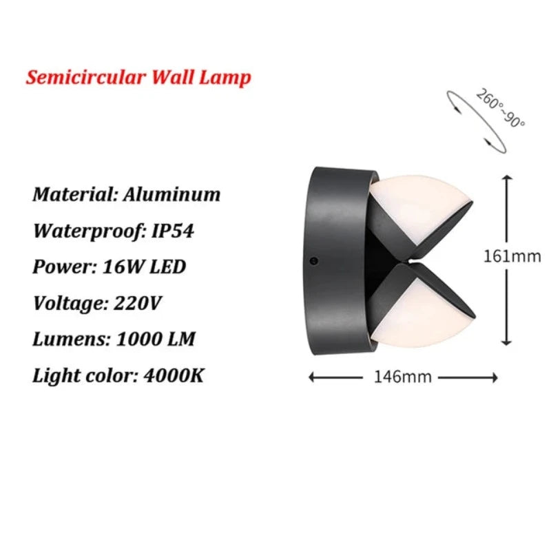 PathGlow - Moderne LED-Wandleuchte für den Außenbereich