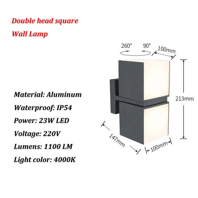 AquaSeal  - Wasserdichte Led-Wandleuchte