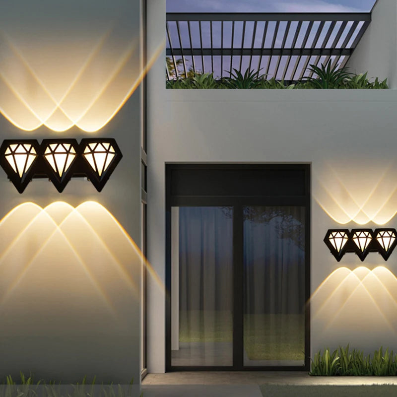 GemstoneGlow - Diamant-Himmel-Lampe