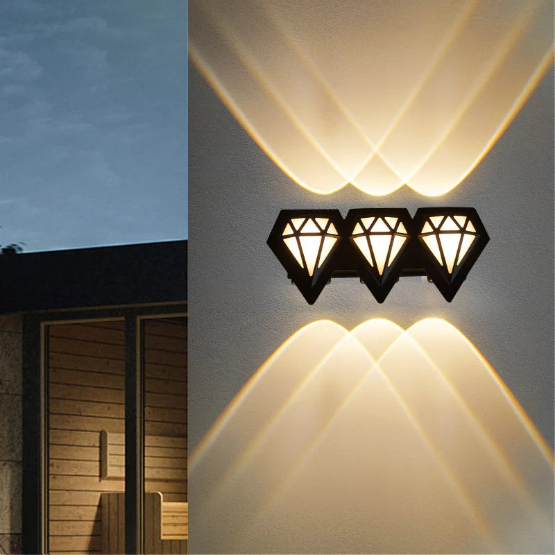 GemstoneGlow - Diamant-Himmel-Lampe