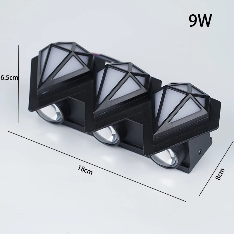 HydroBright - Wasserdichte Wandlampen für draußen