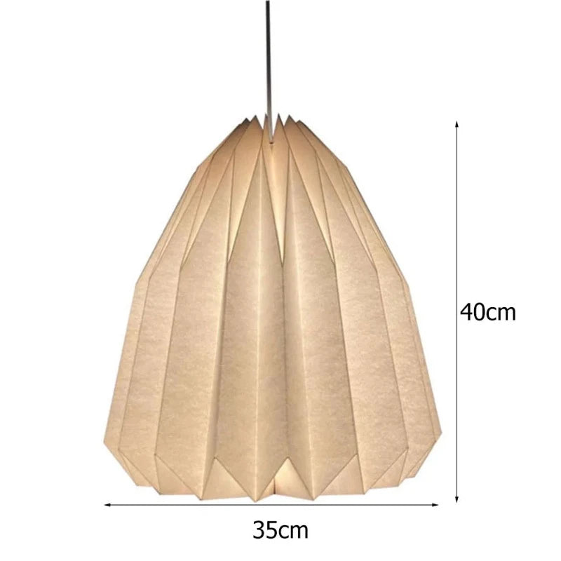 OrigamiLight - Nordisch moderner Papierlaternen Schirm