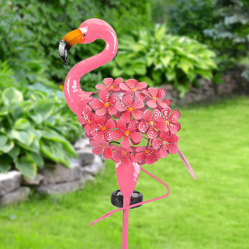 FlockingFiesta - Solarbetriebener Flamingo