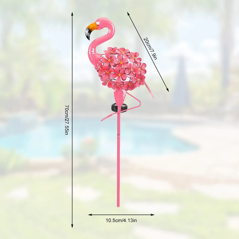 FlockingFiesta - Solarbetriebener Flamingo