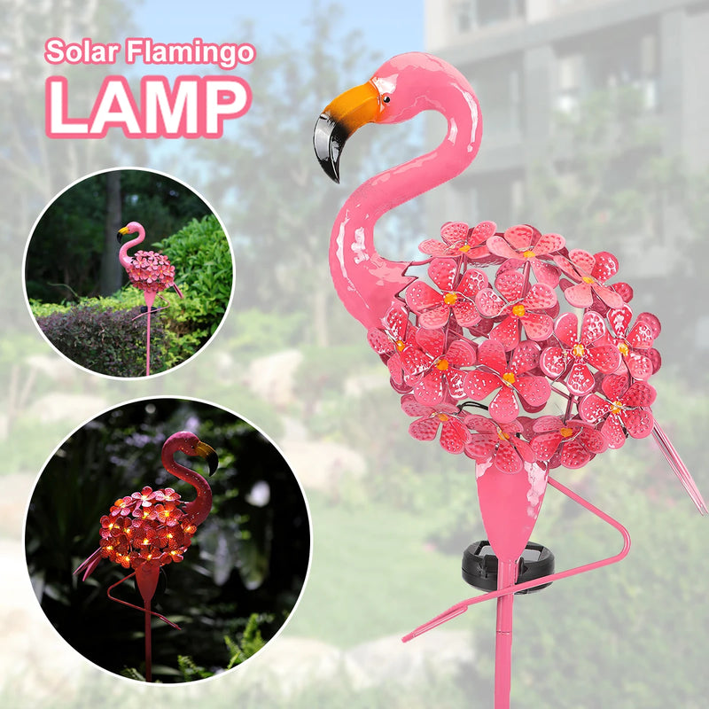 FlockingFiesta - Solarbetriebener Flamingo