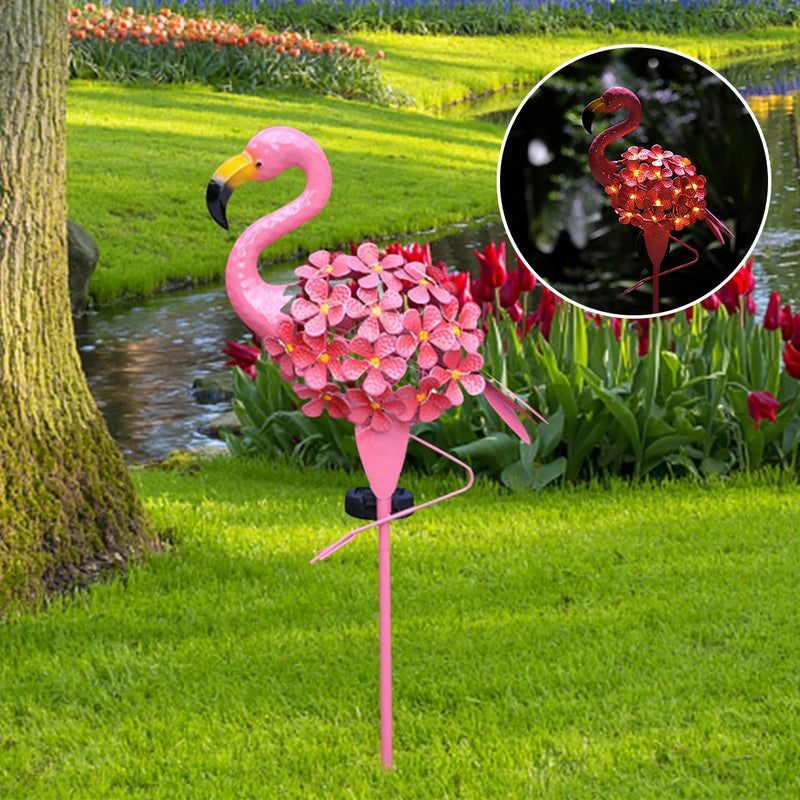 FlockingFiesta - Solarbetriebener Flamingo