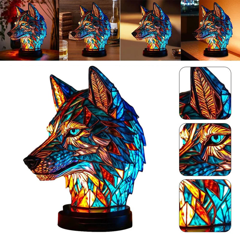 AnimalLustre | Tier-Glasmalerei-Lampe