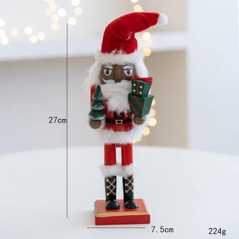 TinySentinel | Elf Nussknacker Soldat aus Holz Ornamente