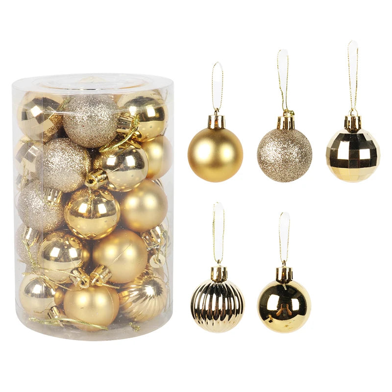 VibrantHoliday | Weihnachtsbaumkugel Ornament Set