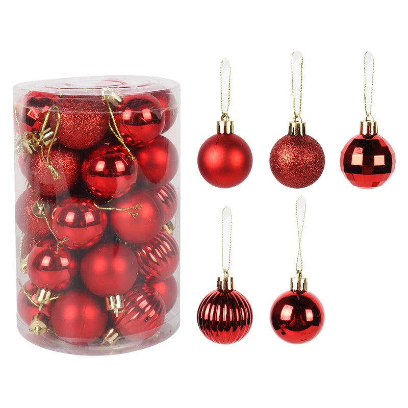 VibrantHoliday | Weihnachtsbaumkugel Ornament Set