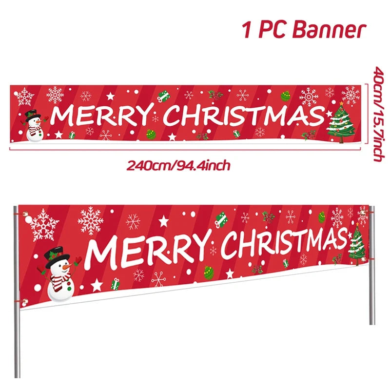 BannerGreetings | Weihnachten Outdoor Banner Flagge