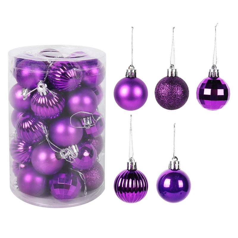 VibrantHoliday | Weihnachtsbaumkugel Ornament Set