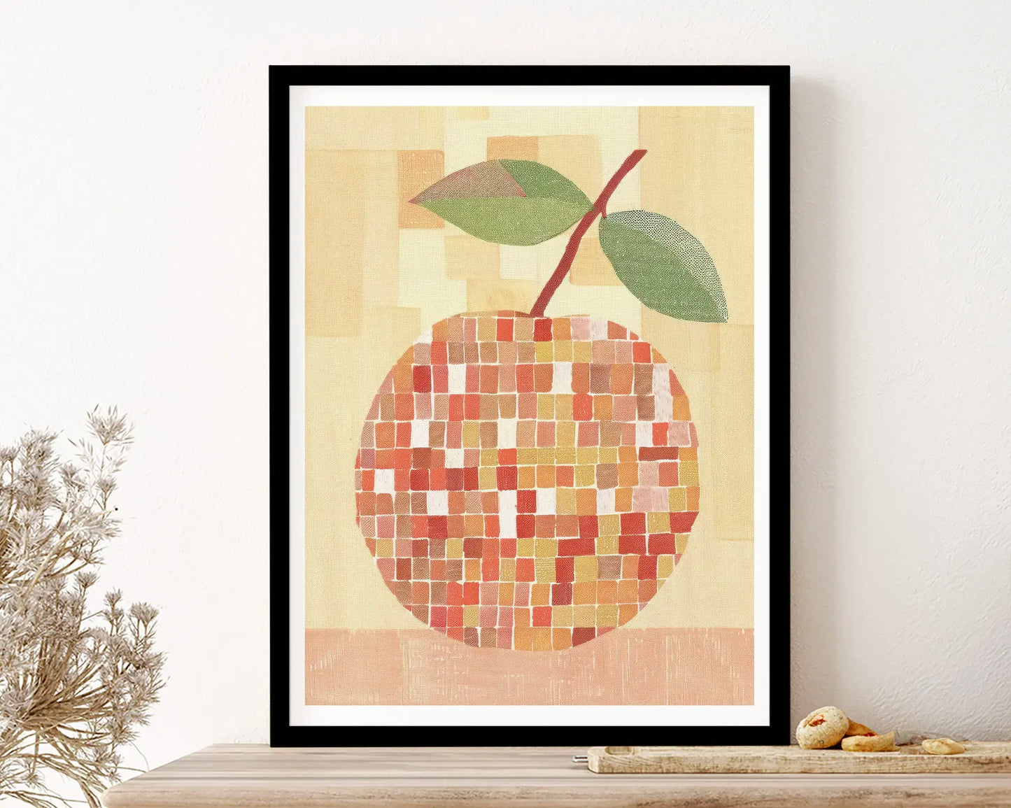 DiscoBerry | Disco Strawberry Künstlerisches Wandposter