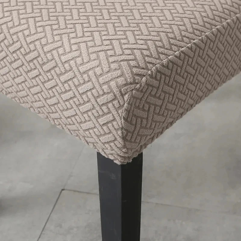 VelvetGuard | Elastischer Jacquard Stuhlbezug