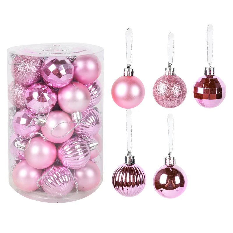 VibrantHoliday | Weihnachtsbaumkugel Ornament Set