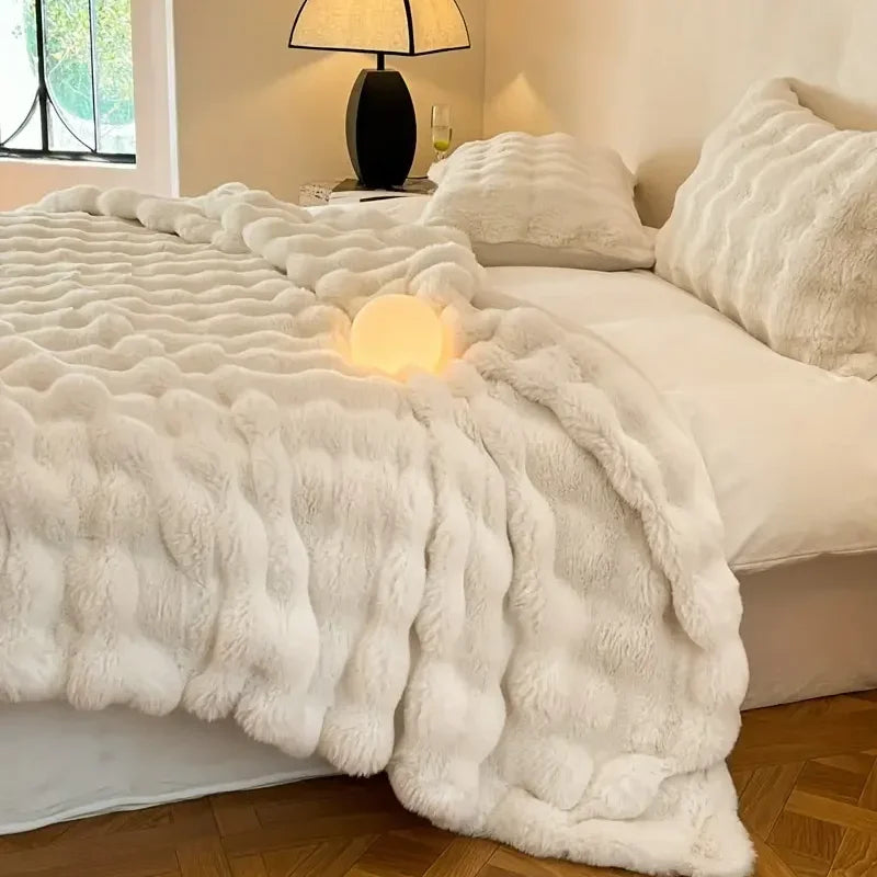 PlushCozy | Kunstpelz Winterdecke