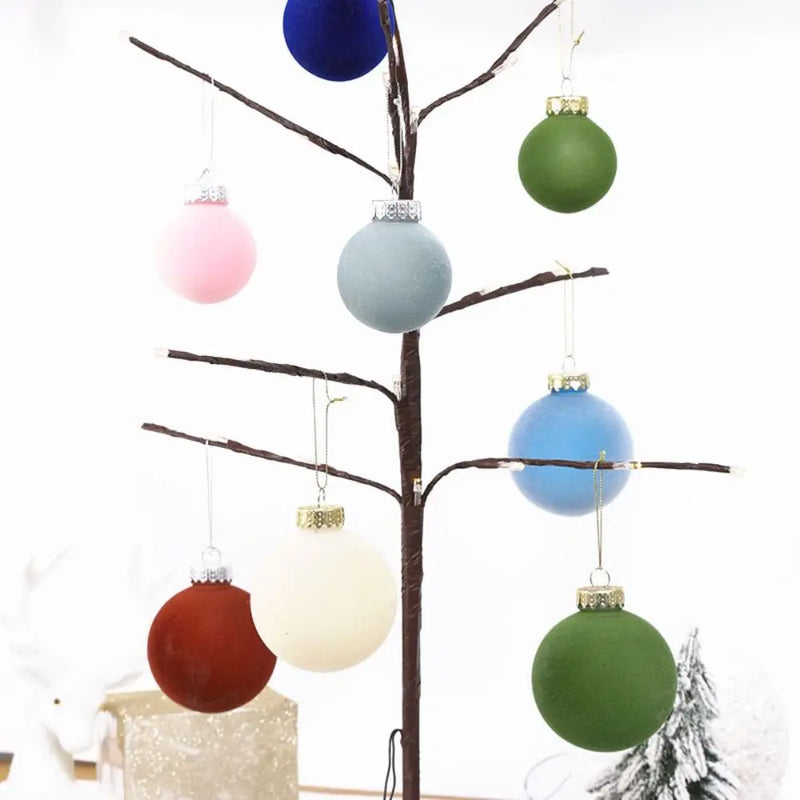 FestiveVelvet | Samt Weihnachtskugel Ornamente