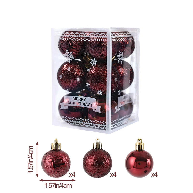 BrightChristmas | Elegante Christbaumkugel Ornamente