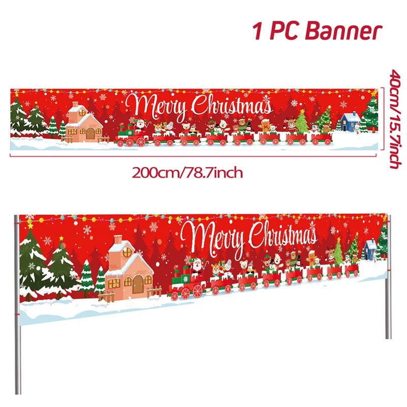 BannerGreetings | Weihnachten Outdoor Banner Flagge