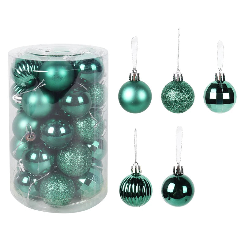 VibrantHoliday | Weihnachtsbaumkugel Ornament Set