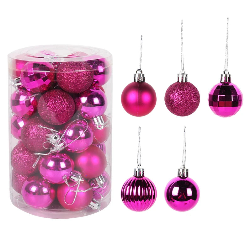 VibrantHoliday | Weihnachtsbaumkugel Ornament Set