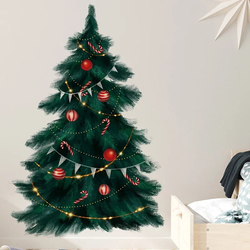 EvergreenHoliday | Weihnachtsbaum Wandaufkleber