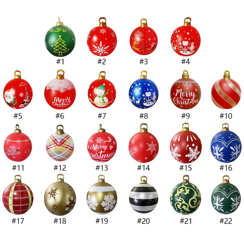 TreeOrnament | Aufblasbare Christbaumkugeln