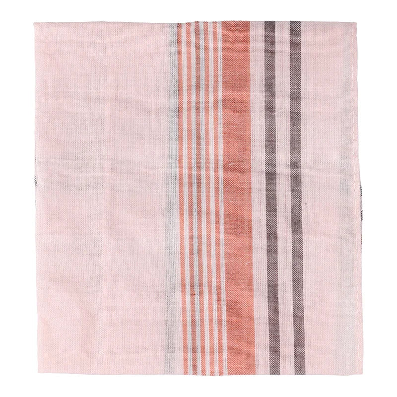 StripeElegance | 12 Stück Handkerchiefs für besondere Anlässe