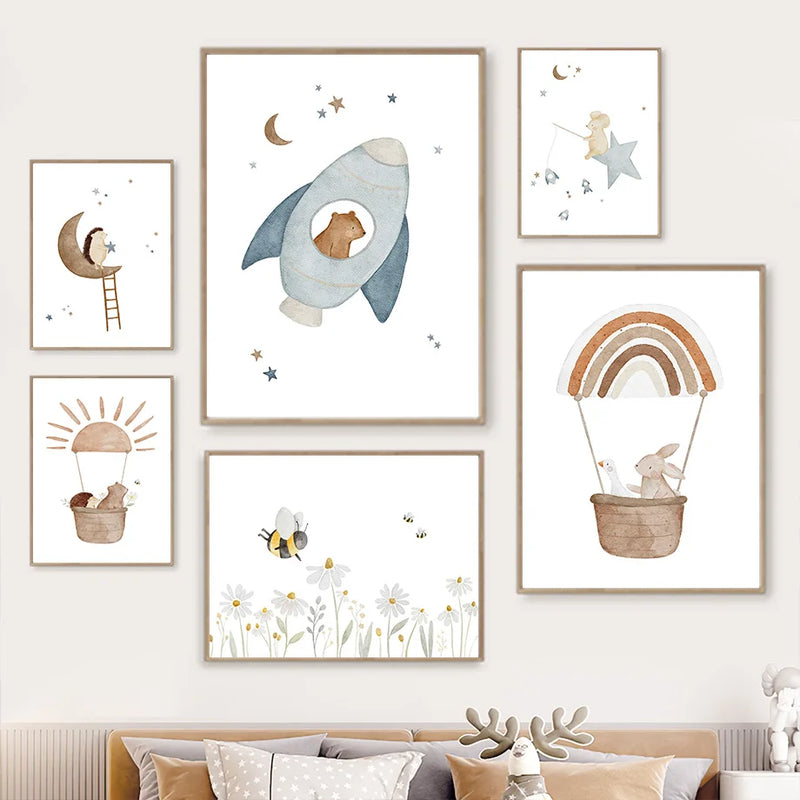 WhimsyWall | Kinderzimmer Wandposter