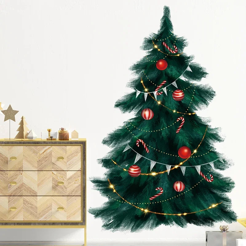 EvergreenHoliday | Weihnachtsbaum Wandaufkleber