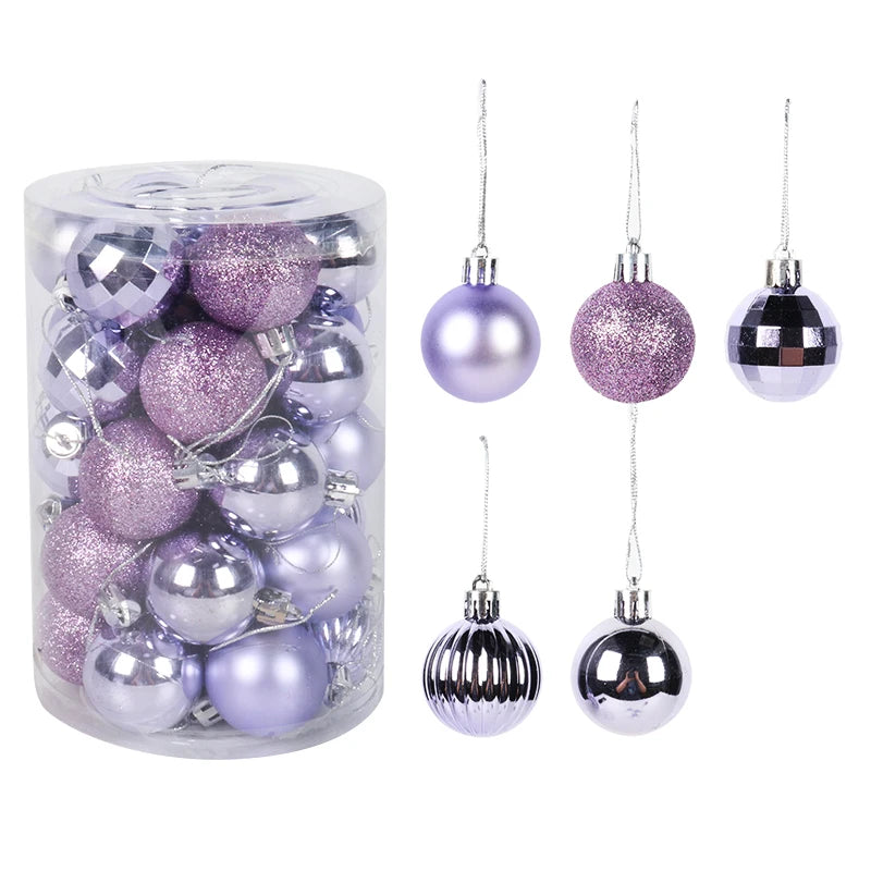 VibrantHoliday | Weihnachtsbaumkugel Ornament Set