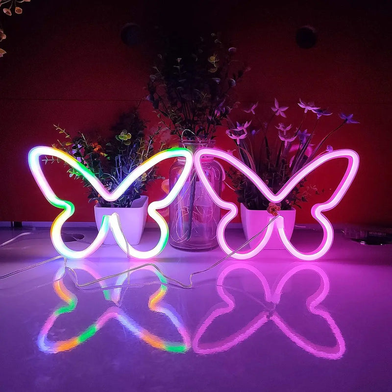 NeonWings | Neon Schmetterlingsleuchte