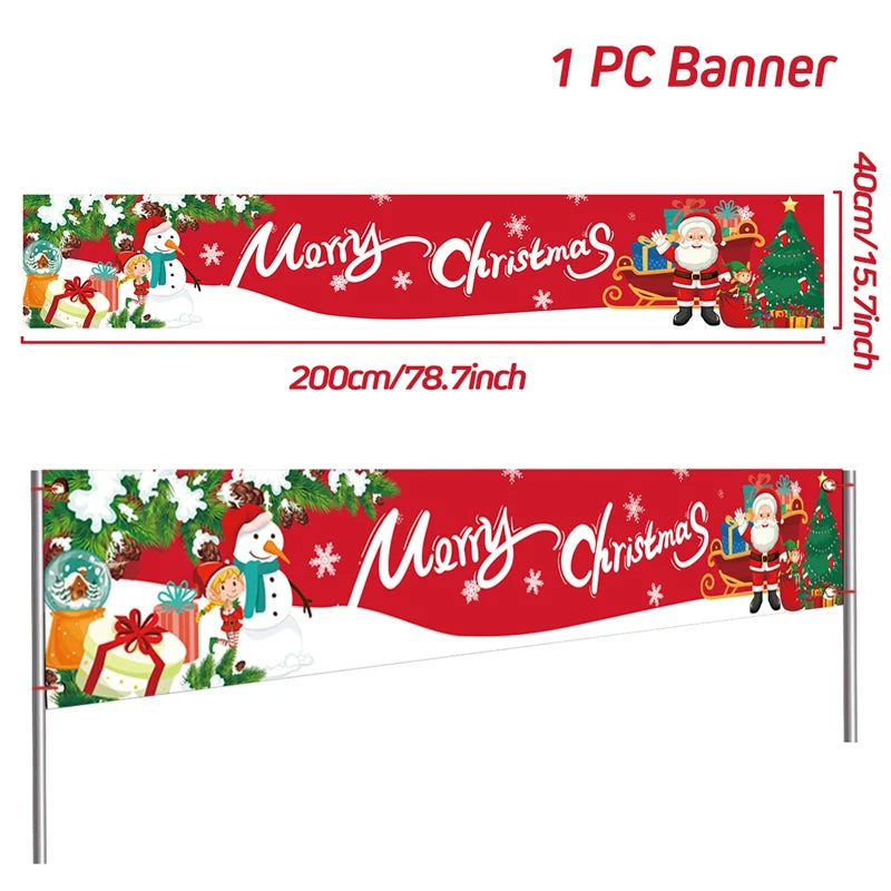 BannerGreetings | Weihnachten Outdoor Banner Flagge