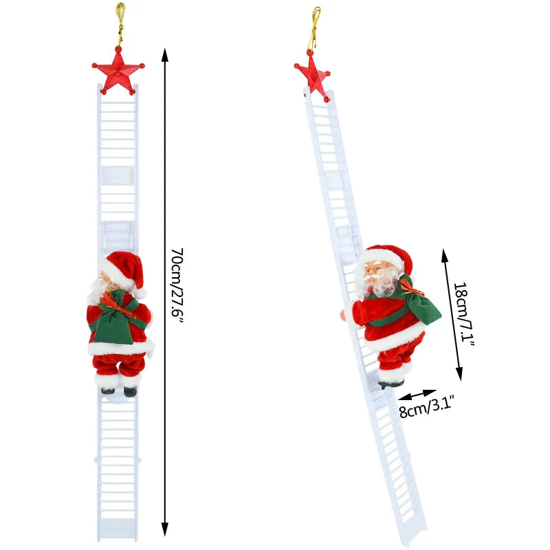 MelodicSanta | Musikalische kletternde Weihnachtsbaumdekoration