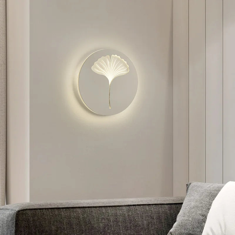 Moderne minimalistische LED-Wandleuchte