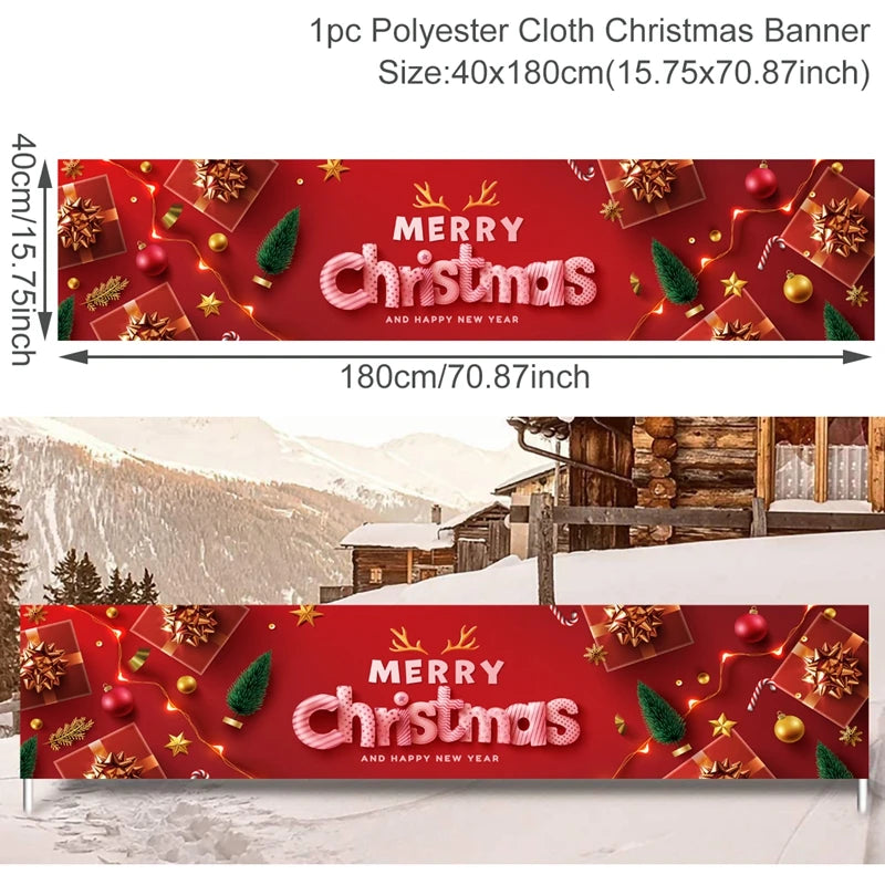 BannerGreetings | Weihnachten Outdoor Banner Flagge