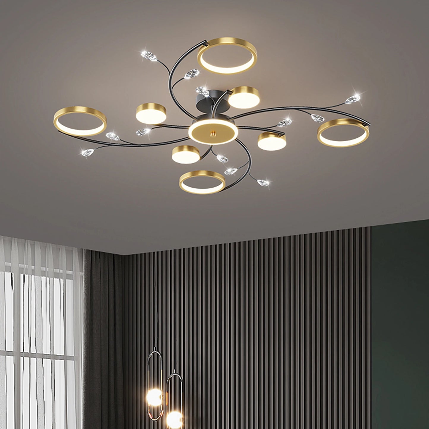 CeilingLux | LED Deckenlampe für Schlafzimmer und Esszimmer