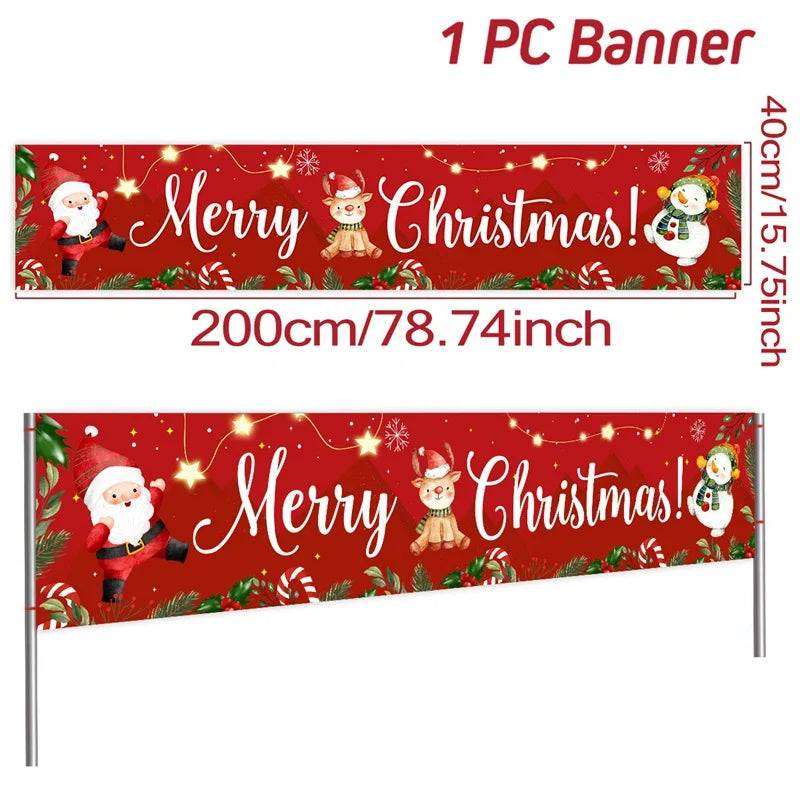 BannerGreetings | Weihnachten Outdoor Banner Flagge